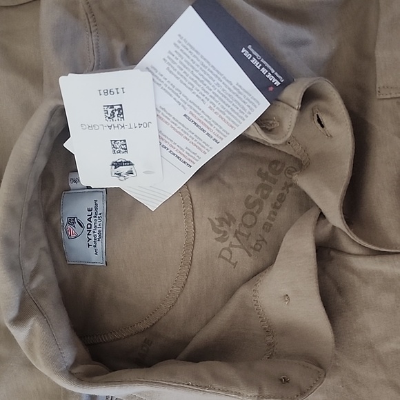 Tyndale FR Arc Rated/Flame Resistant  polo nwt - Picture 5 of 6